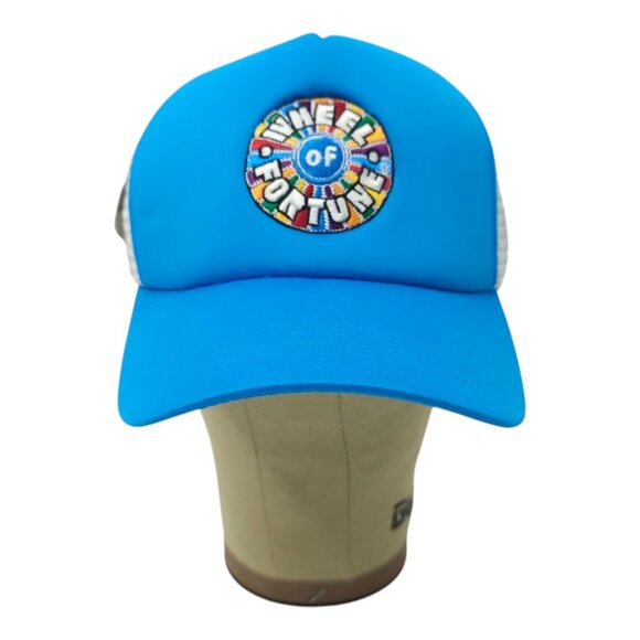 Wheel Of Fortune Mesh Snapback Cap Trucker Foam Baseball Hat Embroidered Logo - Picture 9 of 13